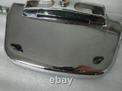 00-17 Harley Davidson Softail Chrome and Rubber Passenger Floorboards