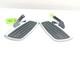 06 Kawasaki Vulcan 900 Vn900 Cobra Swept Passenger Foot Peg Floorboards Pair