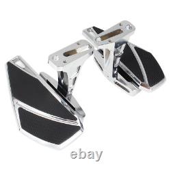 1 Pair Passenger Large Footpegs Floorboards For Harley Touring models 1993-later