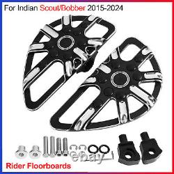 1 Pair Rider Floorboards Footboards For Indian Scout/Bobber 2015-2024 2017 2022