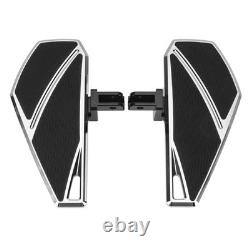 1 Pair Rider Floorboards Footrests Pegs For Indian Chief/Bobber/Dark Horse 22-23