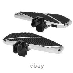 1 Pair Rider Floorboards Footrests Pegs For Indian Chief/Bobber/Dark Horse 22-23