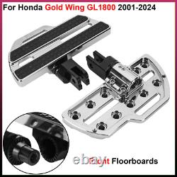 1 Pair of Aluminum Alloy Rider Floorboards, For Honda Gold Wing GL1800 2001-2024