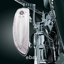 1 Pair of Front Rider Floorboards/Footrests For Harley FLT Touring, FLST Softail