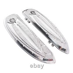 1 Pair of Front Rider Floorboards/Footrests For Harley FLT Touring, FLST Softail