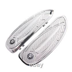 1 Pair of Front Rider Floorboards/Footrests For Harley FLT Touring, FLST Softail