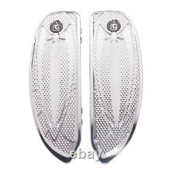1 Pair of Front Rider Floorboards/Footrests For Harley FLT Touring, FLST Softail
