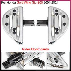 1 Pair of Rider Floorboards Footboards For Honda Gold Wing GL1800 2001-2024