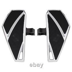 1 Set Aluminum Alloy+Rubber Rider Floorboards For Indian Scout/Bobber 2015-2024