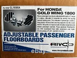 2006-2016 Honda GL1800 Gold Wing RIVCO PRODUCTS PASSENEGER FLOORBOARDS GL18005A