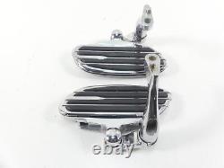 2009 Harley FLHTCU SE4 CVO E-Glide Rear Chrome Passenger Floorboard Set 50700-04