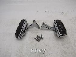 2020 Harley Davidson Street Glide Touring OEM Chrome Rear Passenger Floorboards