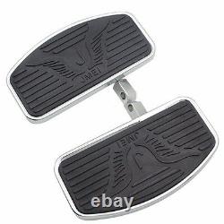 24cm Rear Passenger Footboard Floorboard for Kawasaki Vulcan VN400 VN800 VN900