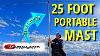 25 Foot Porta Mast From Chameleon K7sw Ham Radio