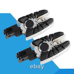 2pcs Front Rider Driver Footrests For Honda Gold Wing GL1800 Foot Pegs 2001-24