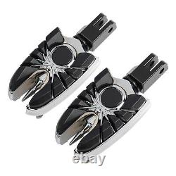 2pcs Front Rider Driver Footrests For Honda Gold Wing GL1800 Foot Pegs 2001-24