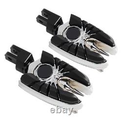 2pcs Front Rider Driver Footrests For Honda Gold Wing GL1800 Foot Pegs 2001-24