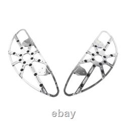 2pcs Rider Driver Front Floorboard Footboard For Harley Touring Softail Chrome