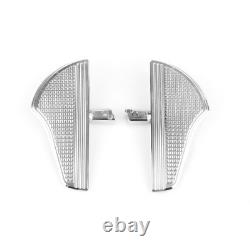 2x Chrome Rear Passenger Foot Pegs Floorboards For Harley Softail 2018-2025 2024