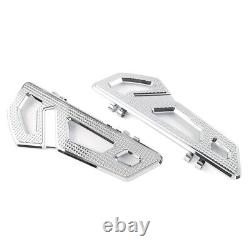 2x Front Driver Rider Floorboard Footboard For Harley Softail Touring Chrome UK