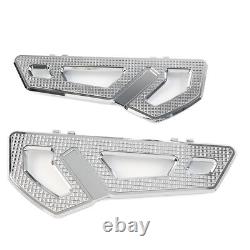 2x Front Driver Rider Floorboard Footboard For Harley Softail Touring Chrome UK