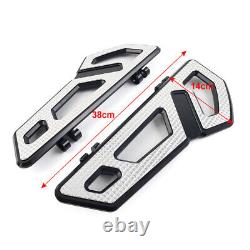 2x Front Driver Rider Floorboard Footboard For Harley Softail Touring Chrome UK