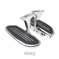 Aluminum Alloy Rear Floorboards With Mount Kit For Harley Touring Models1993-later