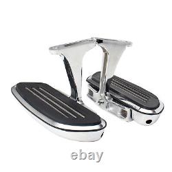 Aluminum Alloy Rear Floorboards With Mount Kit For Harley Touring Models1993-later