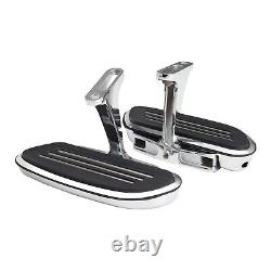 Aluminum Alloy Rear Floorboards With Mount Kit For Harley Touring Models1993-later