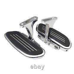 Aluminum Alloy Rear Floorboards With Mount Kit For Harley Touring Models1993-later