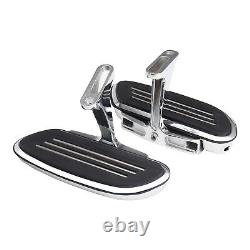 Aluminum Alloy Rear Floorboards With Mount Kit For Harley Touring Models1993-later