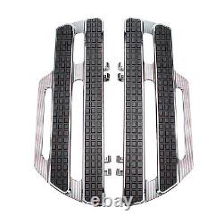 Aluminum Alloy Rider Floorboards For Harley FLD Dyna 12-2016, FL Softail 86-2017