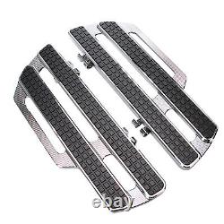 Aluminum Alloy Rider Floorboards For Harley FLD Dyna 12-2016, FL Softail 86-2017