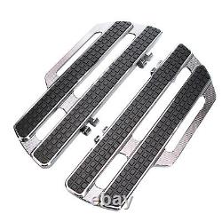 Aluminum Alloy Rider Floorboards For Harley FLD Dyna 12-2016, FL Softail 86-2017