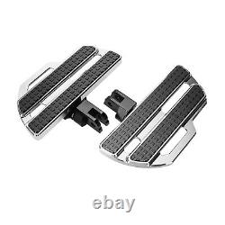 Aluminum Alloy, Rubber Rider Floorboards For Honda Gold Wing GL1800 2001-2024