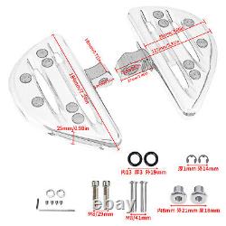 Aluminum Front Footboards Rider Floorboards For Indian Scout/Bobber 2015-2024