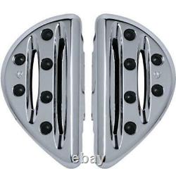 Arlen Ness 06-839 Deep Cut Passenger Floorboards Chrome