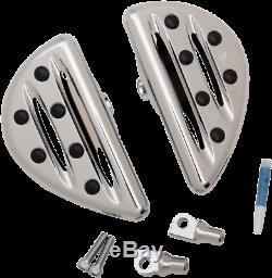 Arlen Ness 06-839 Passenger Floorboards Chrome Deep Cut