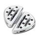 Arlen Ness Deep Cut Mini Rider Floorboards Chrome For 15-20 Indian Scouts