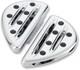 Arlen Ness Depth Cut Passenger Floorboard Chrome Motorcycle Street Bike 06-866