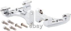 Arlen Ness Forged Passenger Floorboard Mounts For Harley Davidson FLHTC 1340
