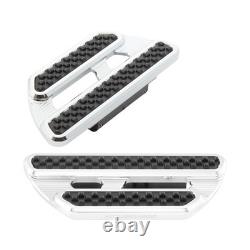 Arlen Ness Method Passenger Floorboards Chrome For 83-23 FLT/Touring