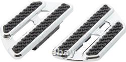 Arlen Ness Method Passenger Floorboards Chrome For Harley Davidson FLD 1690