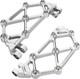 Arlen Ness Mini Diamond Rider Floorboards For Harley Fld 1690 2012-2013 Chrome