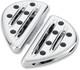 Arlen Ness Passenger Floorboards Chrome Deep Cut #06-866