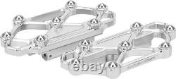 Arlen Ness Passenger Floorboards For Harley Davidson FLD1690 2012-2013 Chrome