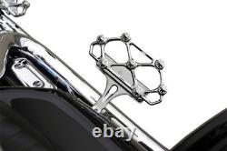 Arlen Ness Passenger Floorboards For Harley Davidson FLD1690 2012-2013 Chrome