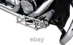 Arlen Ness Rider Floorboards For Harley Davidson FLD1690 2012-2013 Chrome