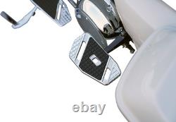 Arlen Ness SpeedLiner Passenger Floorboards Chrome For Harley Davidson FLD 1690