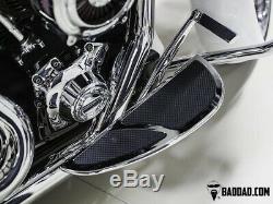 Bad Dad Chrome 905 Rear Passenger Floorboards Pair Harley FL 97-17 81201-2